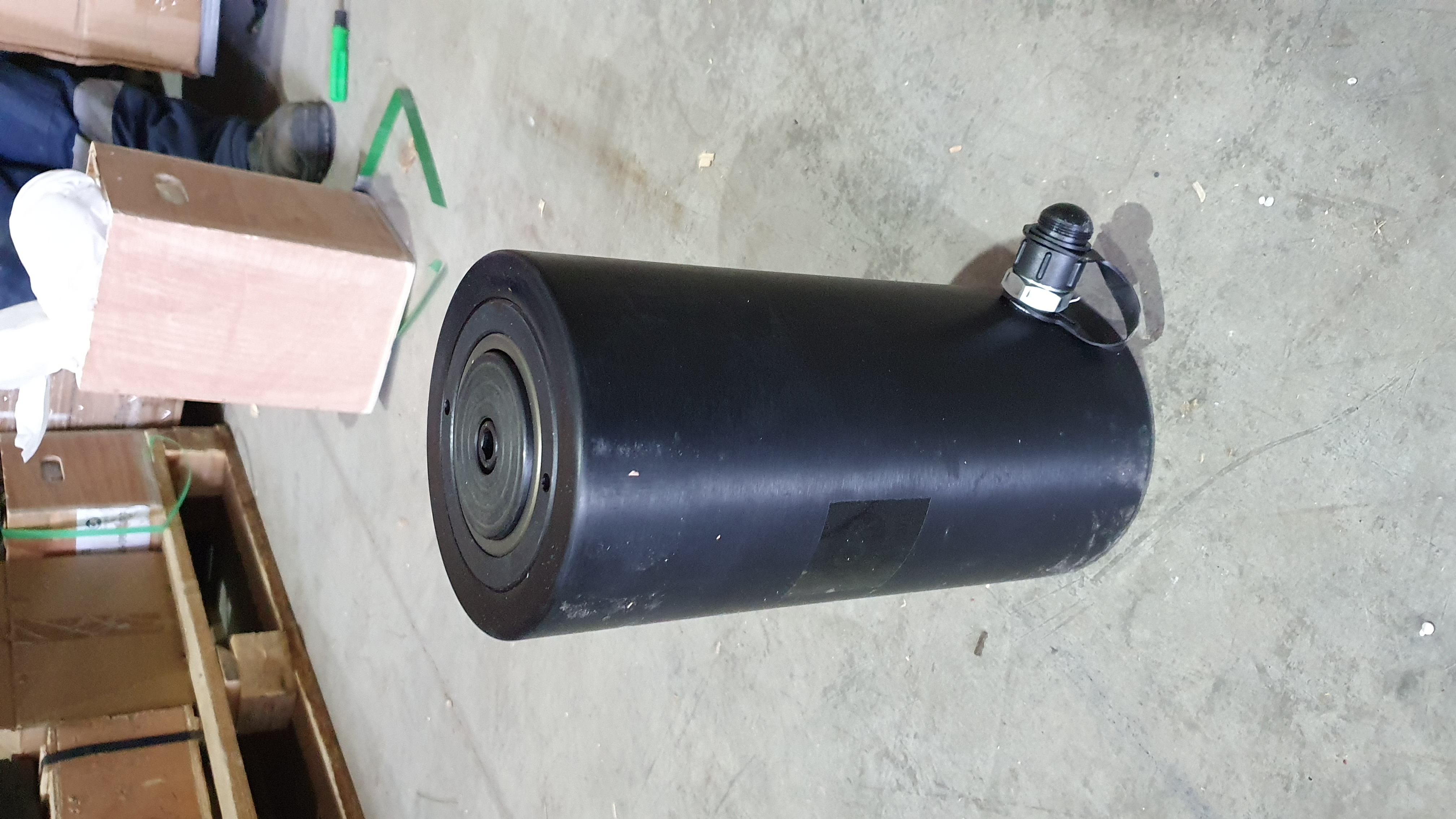 Домкрат гидравлический алюминиевый TOR ДГА50П150 50 т