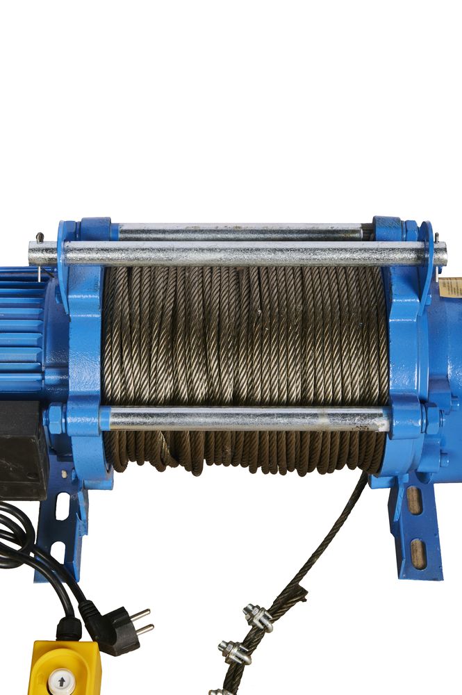 Лебедка TOR ЛЭК-500 E21 (KCD) 500 кг 220 В с канатом 100 м*