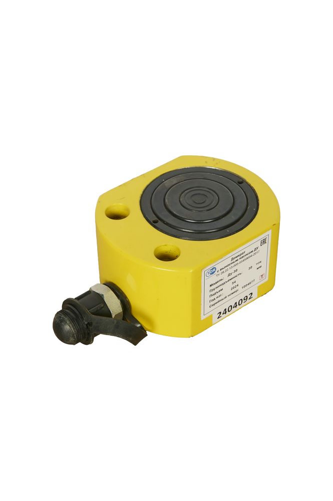 Домкрат гидравлический телескопический низкий TOR ДТ30Г54 30 т (3 уровня)