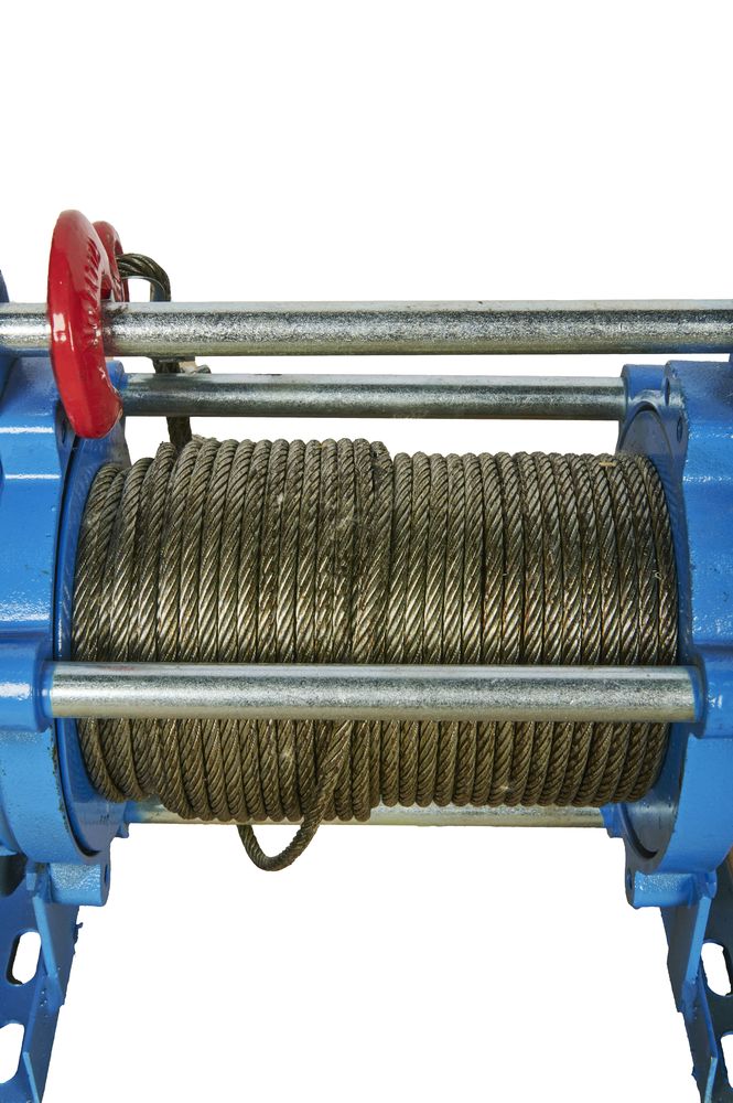 Лебедка TOR ЛЭК-500 E21 (KCD) 500 кг 220 В с канатом 70 м*